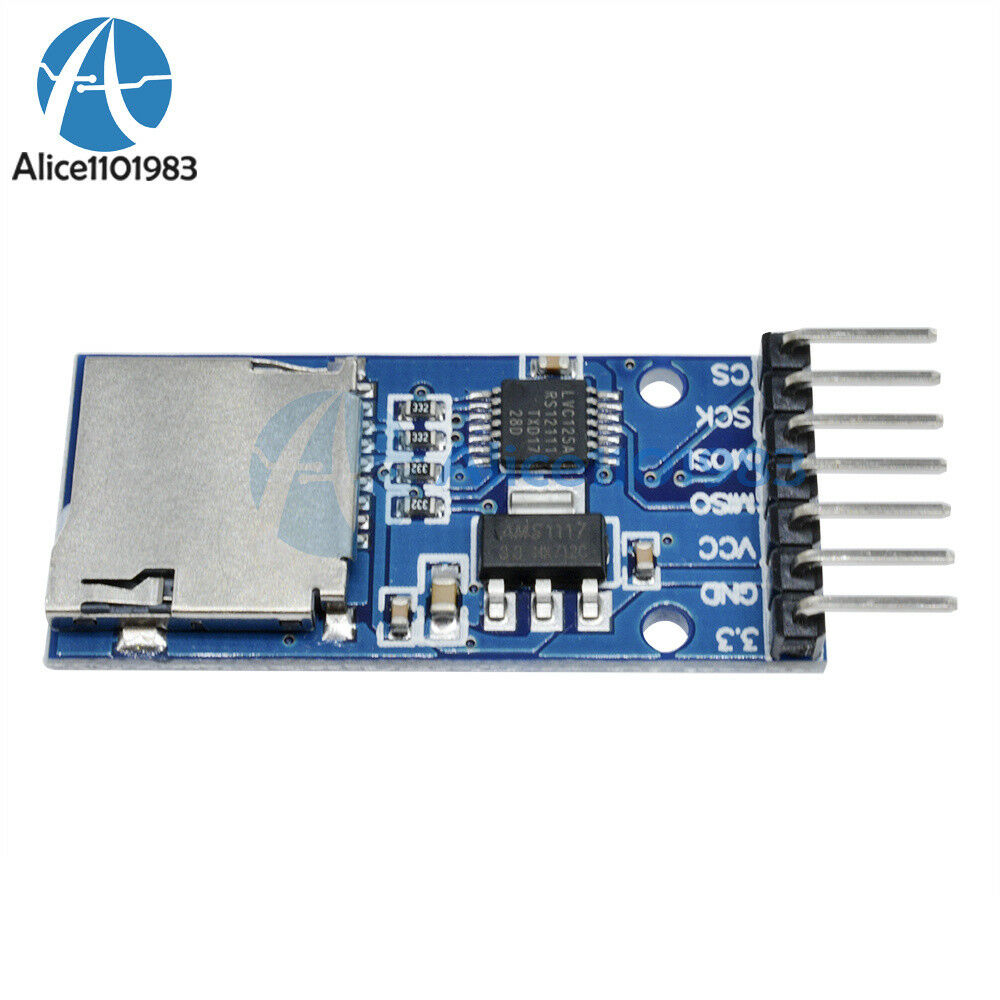 5PCS Micro SD TF Card Storage Memory Module SPI Level conversion For Arduino
