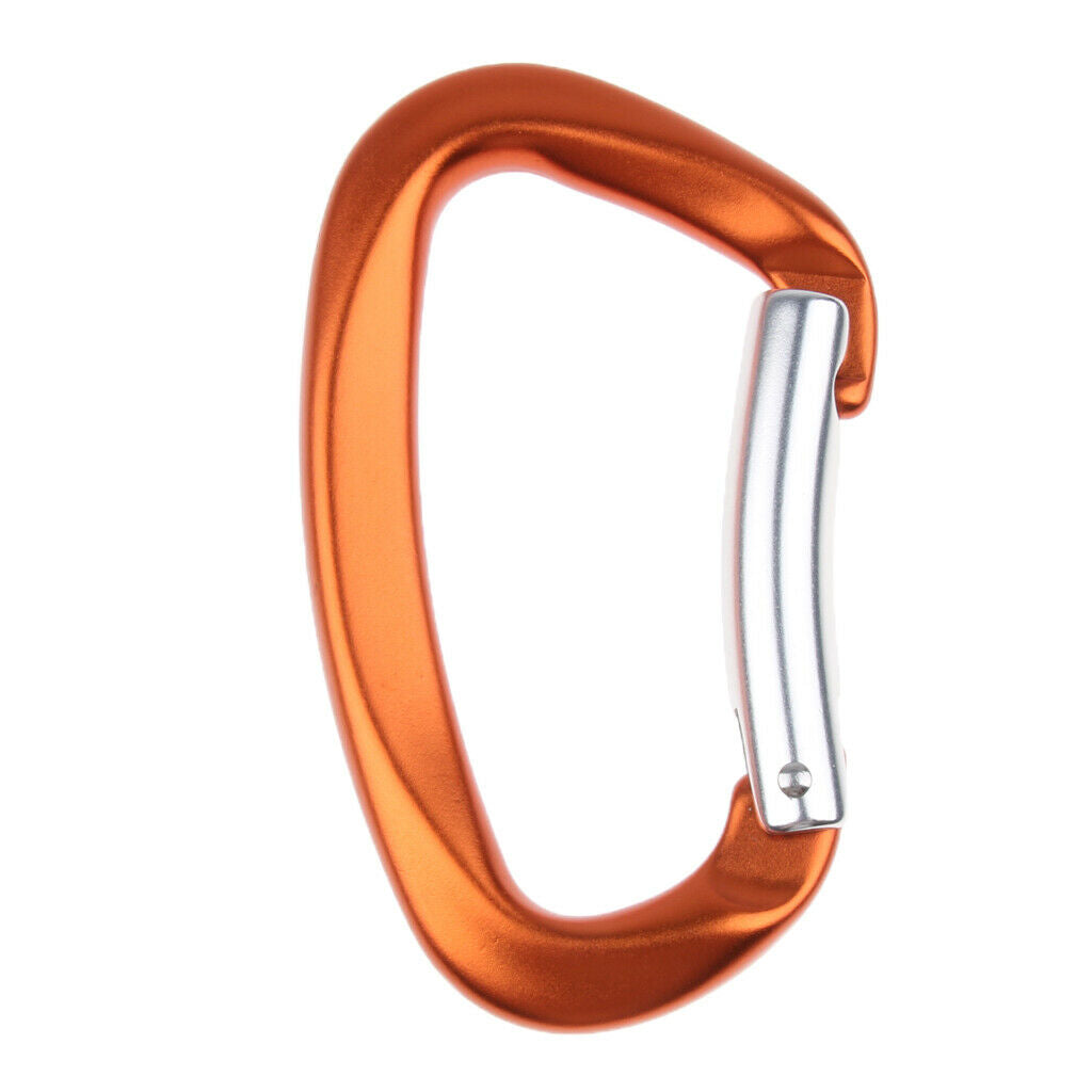 12KN Quickdraw Spring Clip Carabiner Buckle For Keyring Backpack Clamp