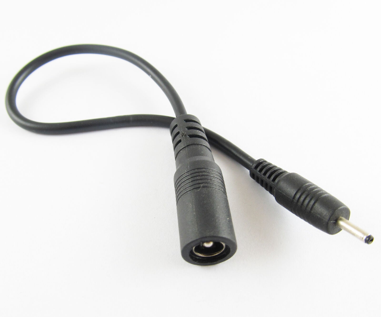 4pcs 0.2m 2.0x0.6mm Male Plug to 5.5x2.1mm Female Jack DC Power Adapter Cable