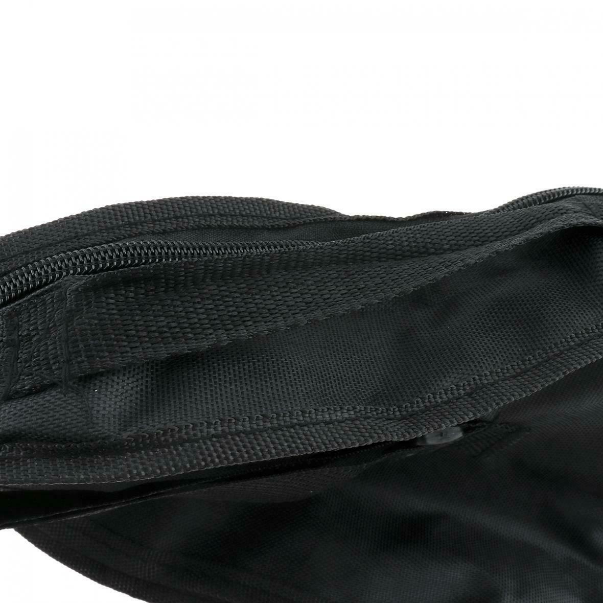 21'' Ukulele Bag Black Portable Oxford Soft Case Monolayer Single Shoulder Bag