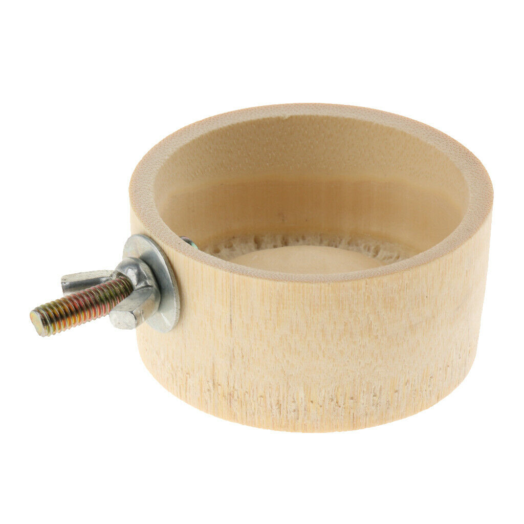 2pcs Healthful Bamboo Feeder to Hamster Small Pets Chinchillas Guinea Pig