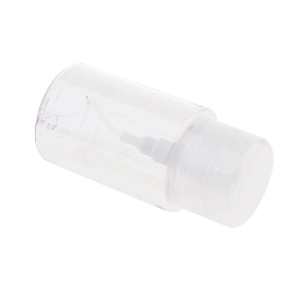 2 X Cosmetic Pump Dispenser Vial Container Jar for Cleansing Oil Water Toner -