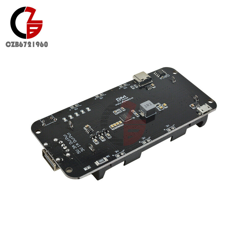 Mobile Power Bank USB 18650 Battery Shield V8 3V 5V for Arduino ESP32 ESP8266