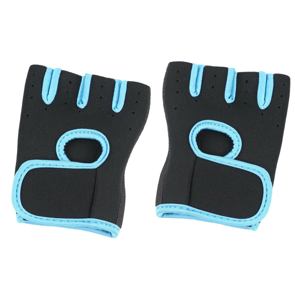 2 Pairs Durable Lifting Gloves Support Brace for Exercise Workout Sports