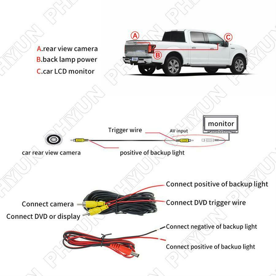 For 2009-2018 Dodge Ram 1500 2500 3500 Rear Tailgate Handle View Backup Camera