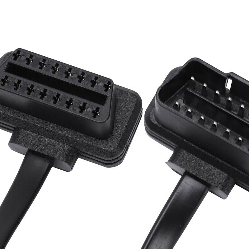 OBD2 16 pin Male to Female Elbow Extension cable ELM327 Y4Q6Q6