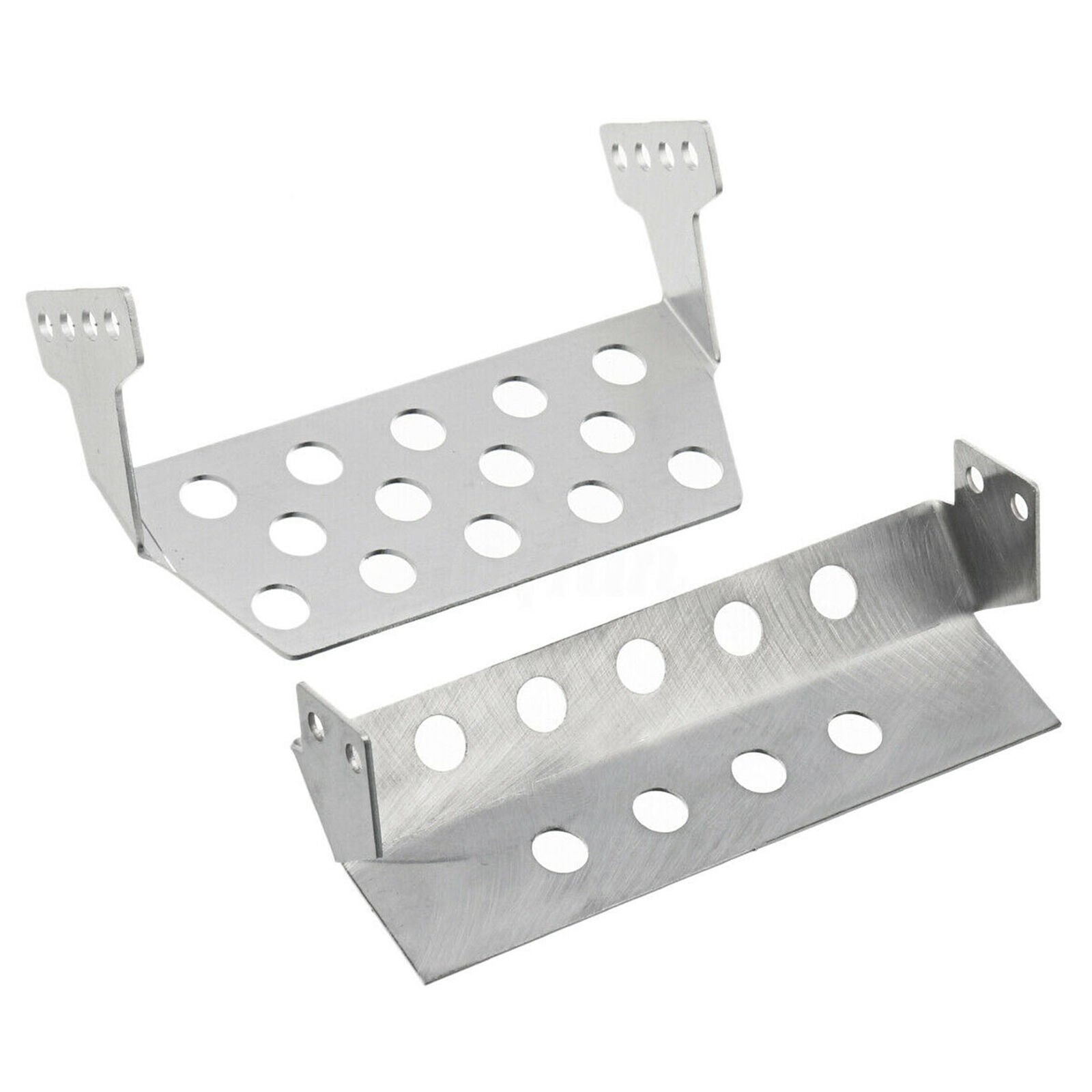 Stainless Steel Chassis Skid Plate Guards Combo for TRAXXAS TRX4 RC Crawler