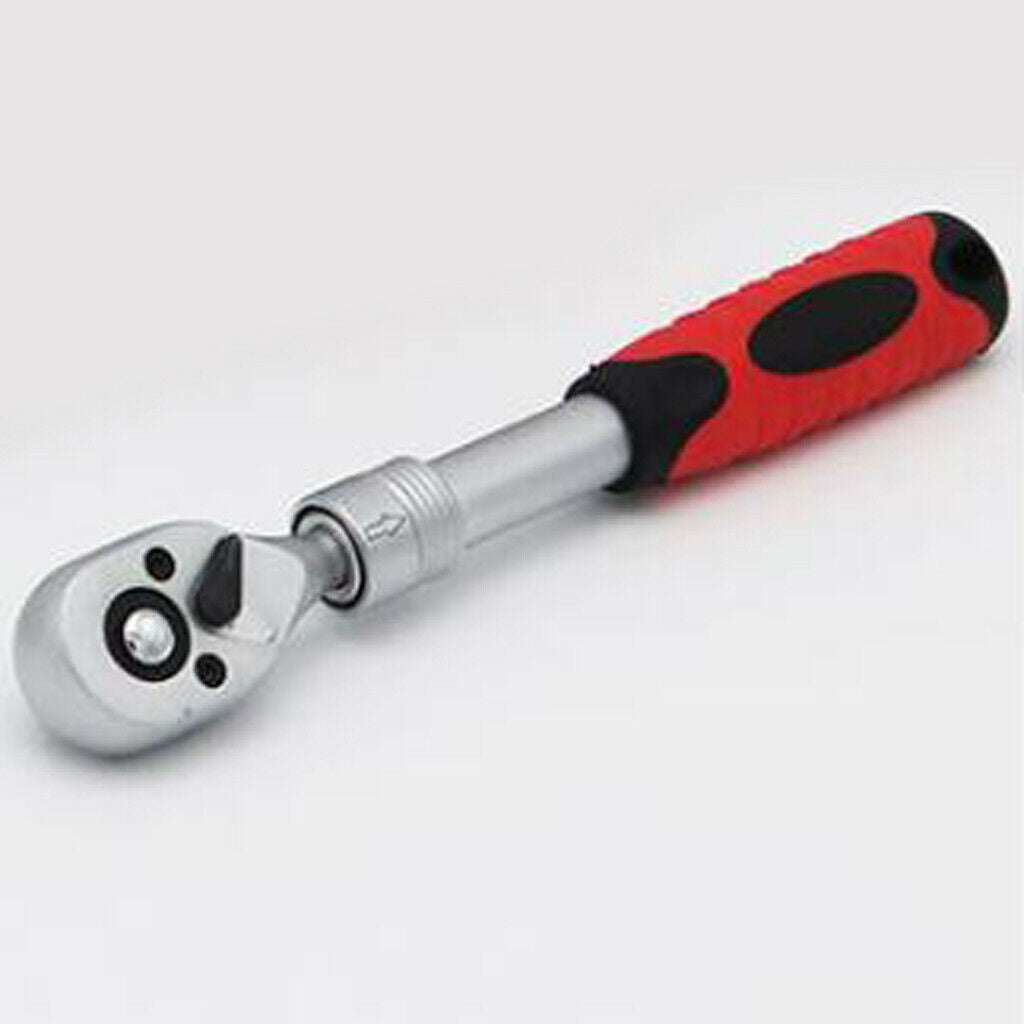 Two way telescopic ratchet quick spanner 0.25inch