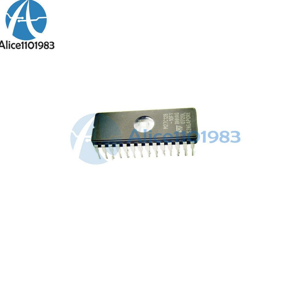 M27C128A-10F1 IC EPROM 128KBIT 100NS 28CDIP NEW