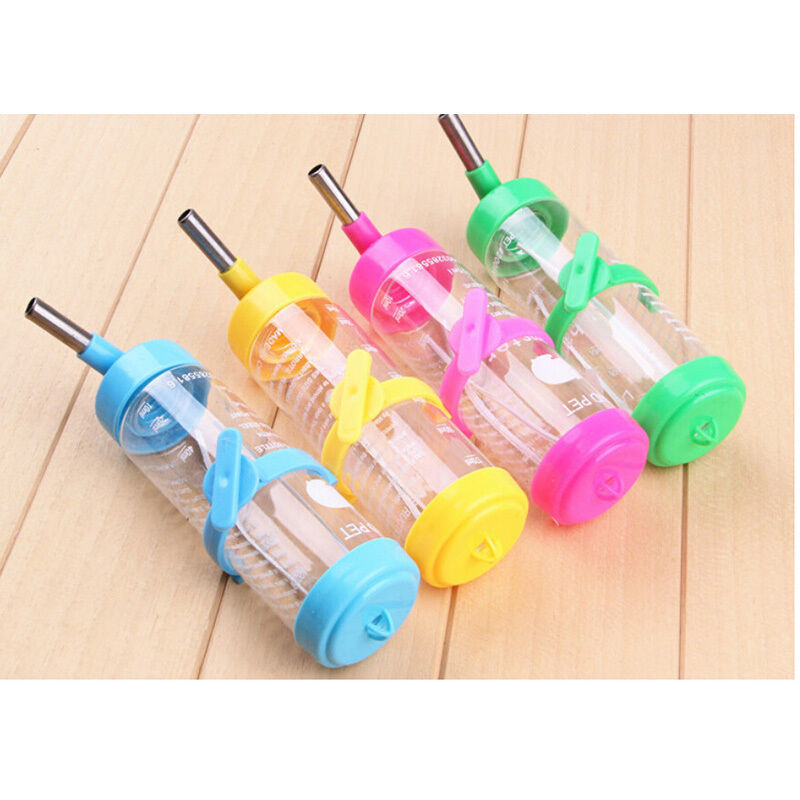 wHmster Cute Water Bottle Holder Dispenser With Base Hut Small Animal Nest wHSJ