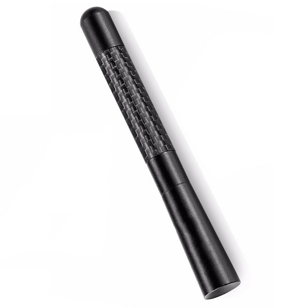 For Dodge 2000-18 Car Mini Short AM / FM radio 4.7" Carbon Fiber Antenna Black
