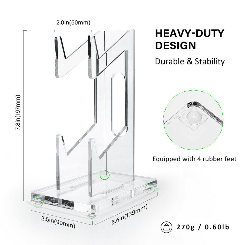 Dual Controller Stand for PS5 PS4 Xbox One NS Switch Universal Controller Holder