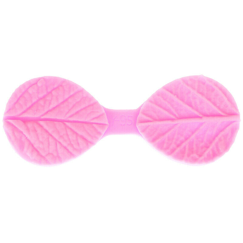 New DIY Double Leaf Silicone Cake Mold Sugar Art Mold Fondant Mold Cake D.l8
