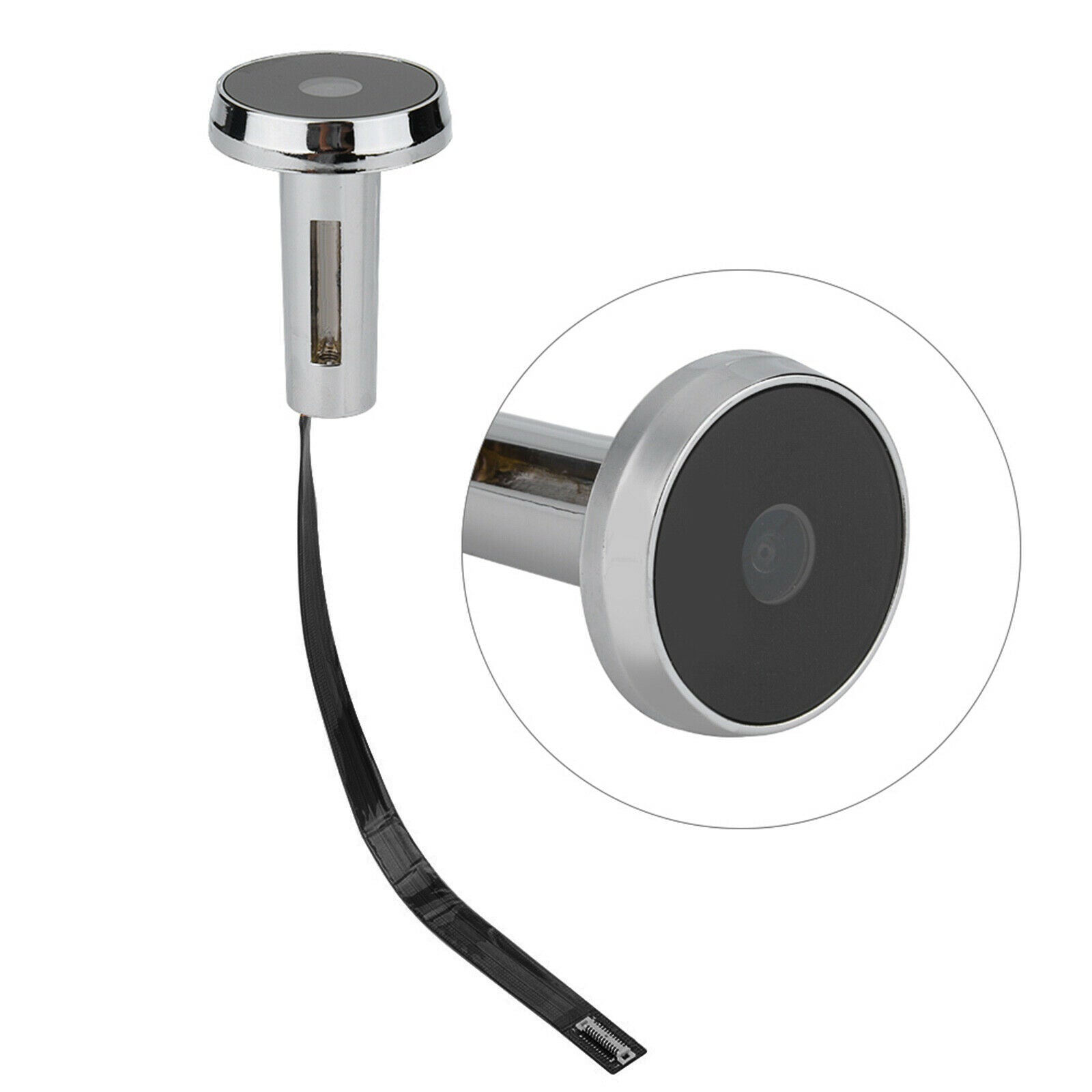 3.5" Security Doorbell Peephole LCD Viewer 120Â° Door Eye Bell Camera Door Bell