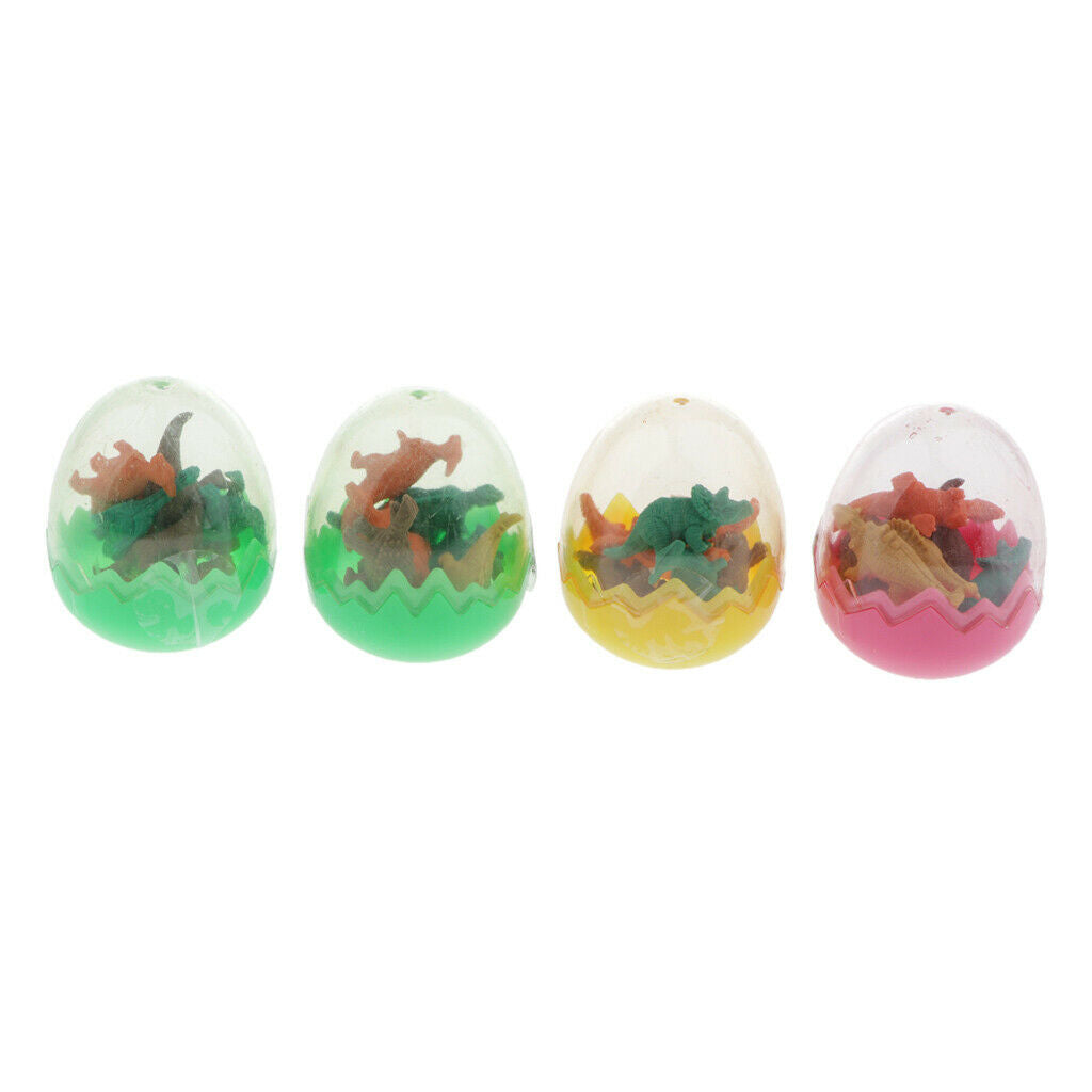 28Pack Mini Dinosaurs Rubber Eraser Creative Kids Student Erasers Stationery