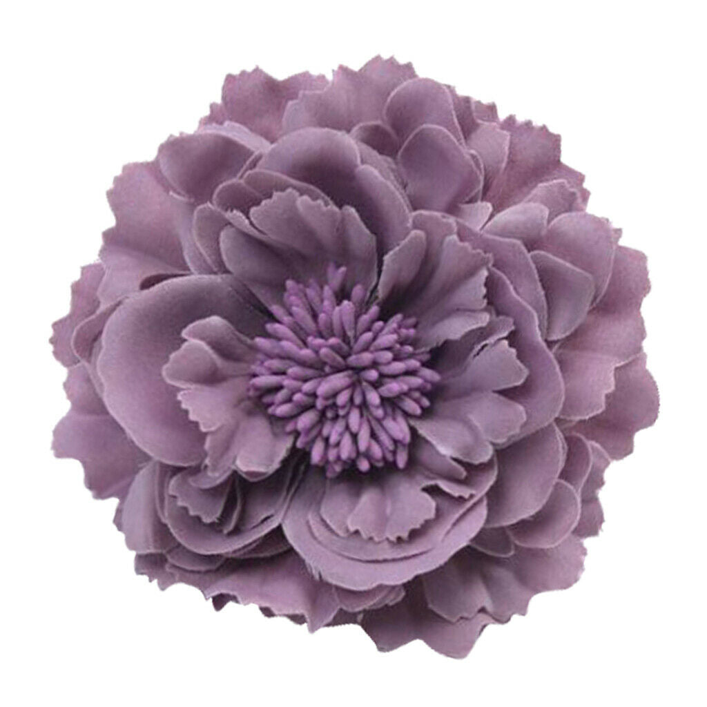 Decorative Flower Curtain Tiebacks Voile Drape Tiebacks Monthly Rose-Purple
