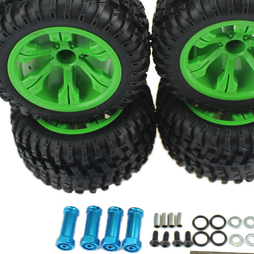 Wheel Tire & Hub Extension Combiner for WLTOYS 144001 124019 124018 RC Car