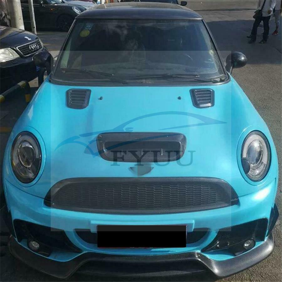 2pc Universal Car SUV Air Flow Intake Scoop Hood Bonnet Vent Front Engine Cover