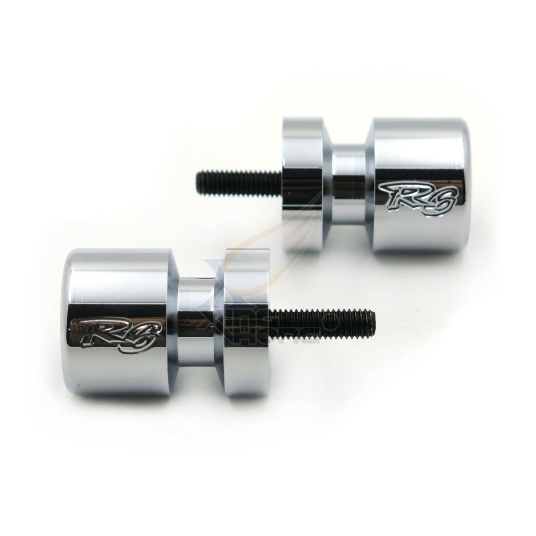 Chromed Swingarm Spools For 98-13 Yamaha R1 YZF-R1 YZF R6/05-07 YZF600R