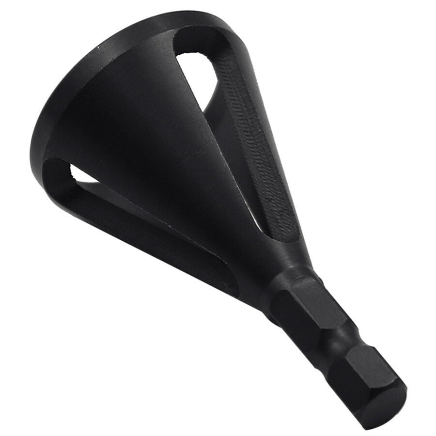 Hex Shank Black Deburring External Chamfer Tool Bit Remove Burr Repairs Tools