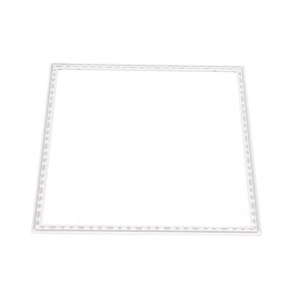 Square frame Metal DIY Cut Die Stencil Scrapbook Album Paper Card EmbossCr.l8