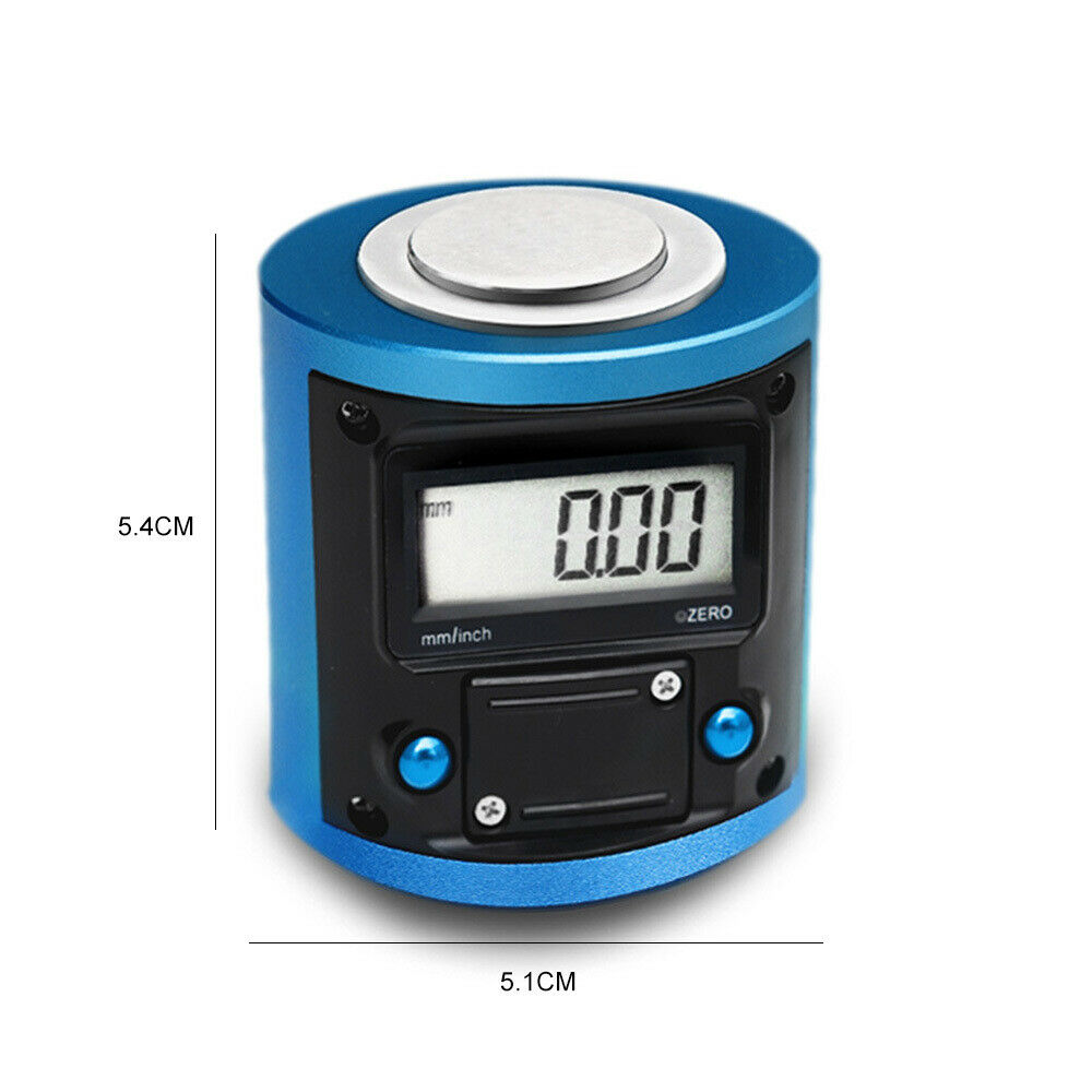 Digital Magnetic Z-axis Dial Zero Gage Offset CNC Metric Inch 0.01 mm/0.0005"