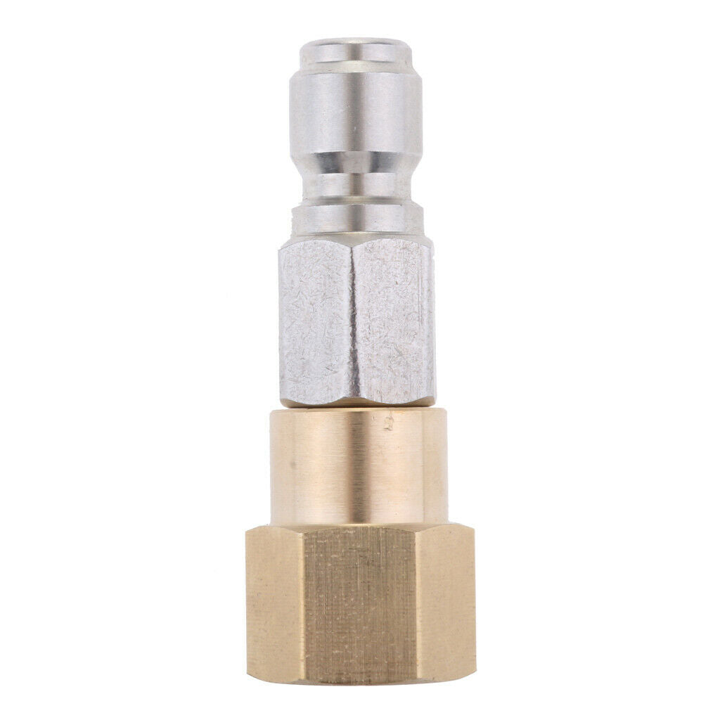 Pressure Washer Swivels Brass Hose Coupling Connector F:15mm F - 18mm M