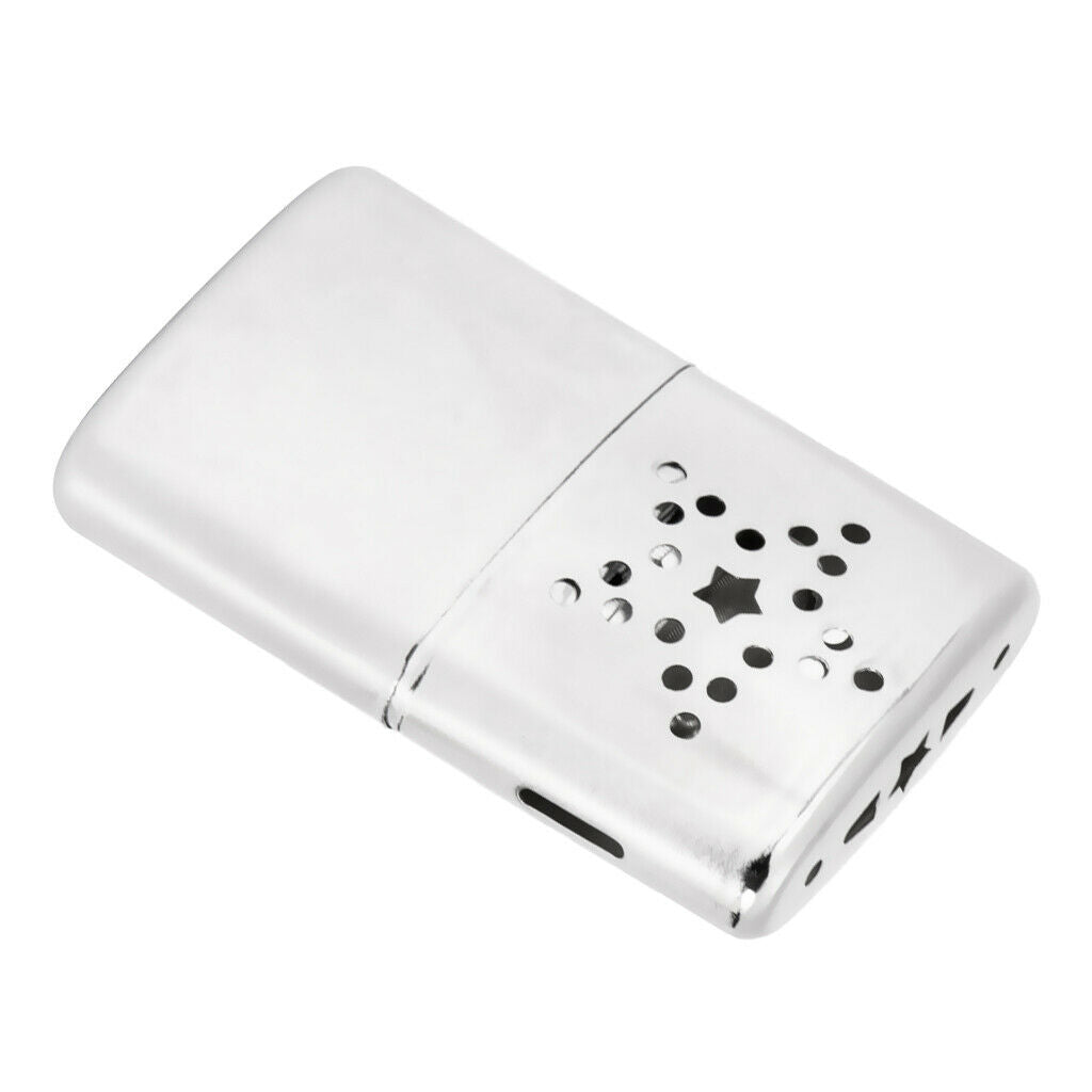 4pcs/pack Stainless Steel Pocket Heater 24 hours with Pouch Winter Shooting