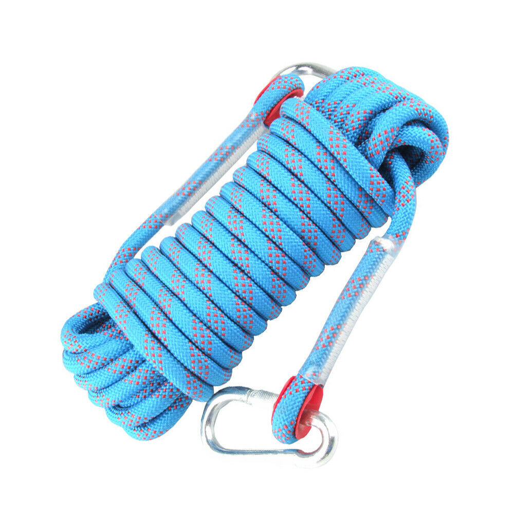 12mm 25KN Static Tree Arborist  Rock Climbing Rope Safety   Gear