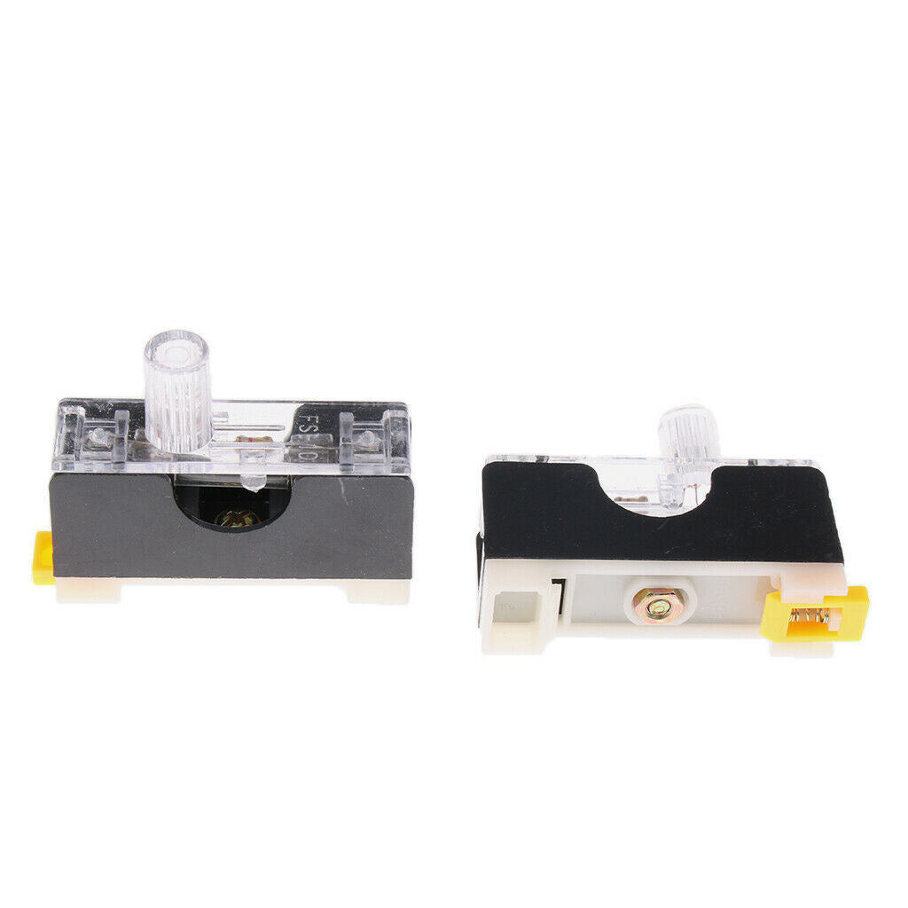 5 Sets of DIN Rail Fuse  Made of Plastic with FS101 Fuses 250V