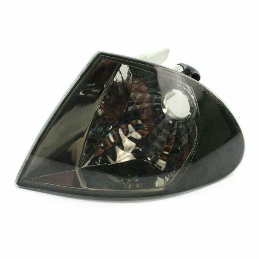 1 Pair ABS Shell PC Lens Corner Light Cover For BMW 3 Series E46 Sedan 1999-2001