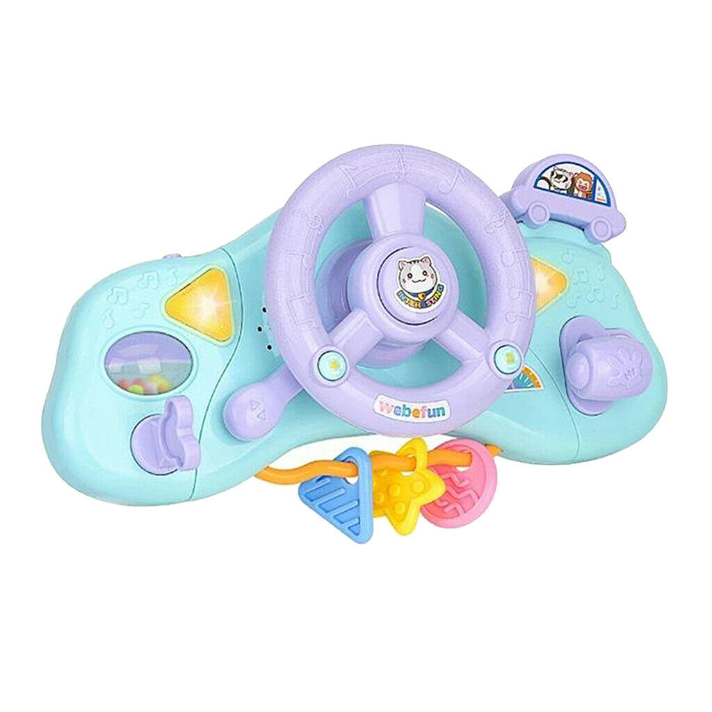 Children's Steering Wheel Toys Baby Childhood Educational Driving Simulation