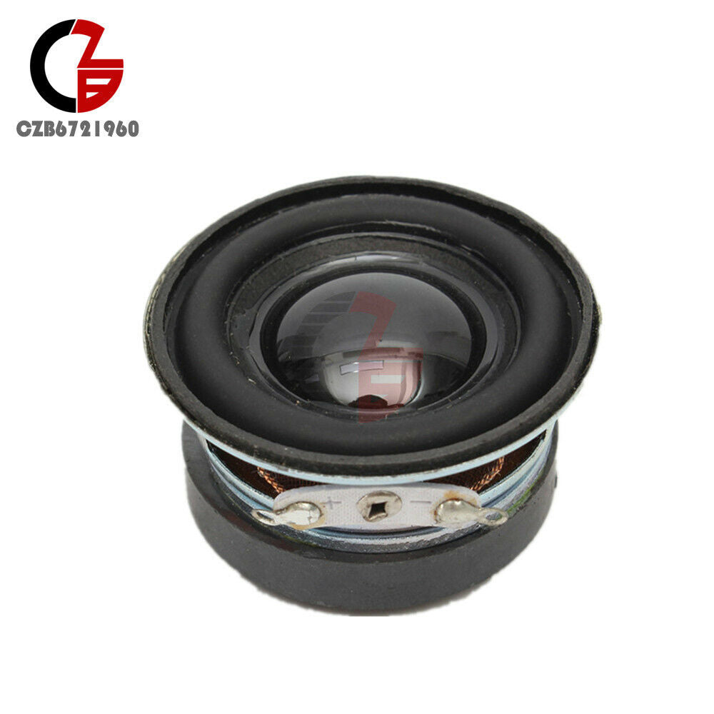 4 Ohm Acoustic Speaker 3W 40mm Speaker 36mm Magnetic Outdoor Black New