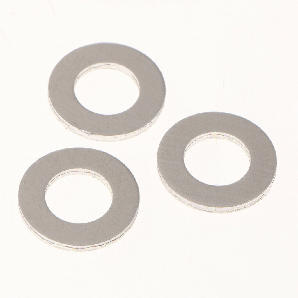 50x M12 Rubber Black Oil Drain Plug Gasket Washer Fits  90430-12027