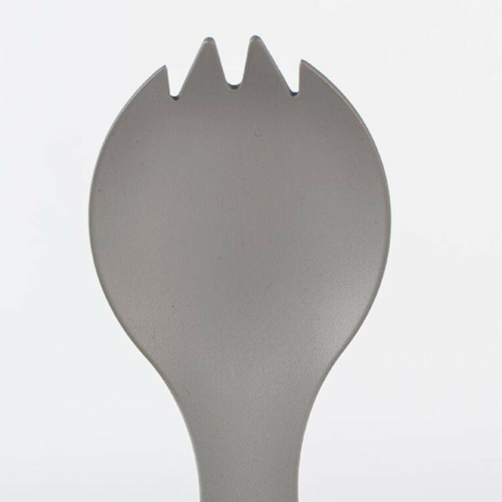 Folding Camping Spork Spoon Fork w/ Storage Bag Practical Office Fishing