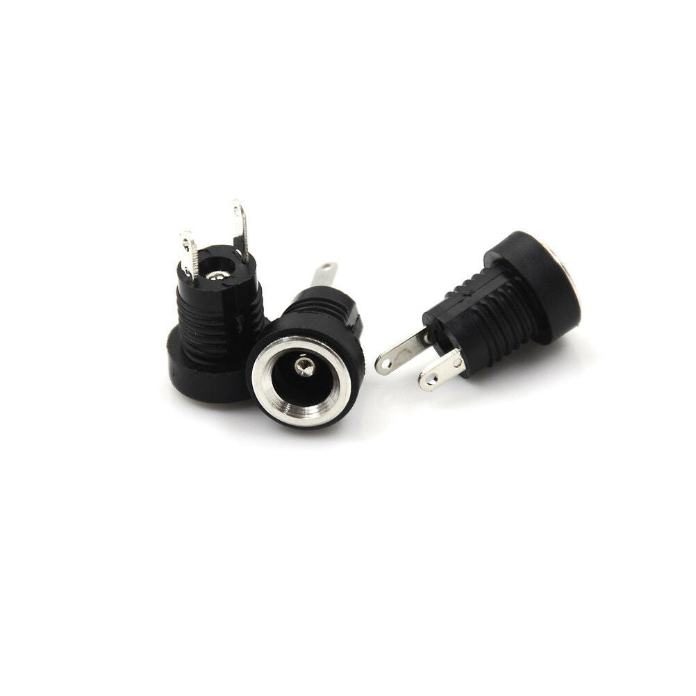 10 set 12V 3A DC Power Male Plug Female Socket Waterproof Jack Nut Panel MouY1