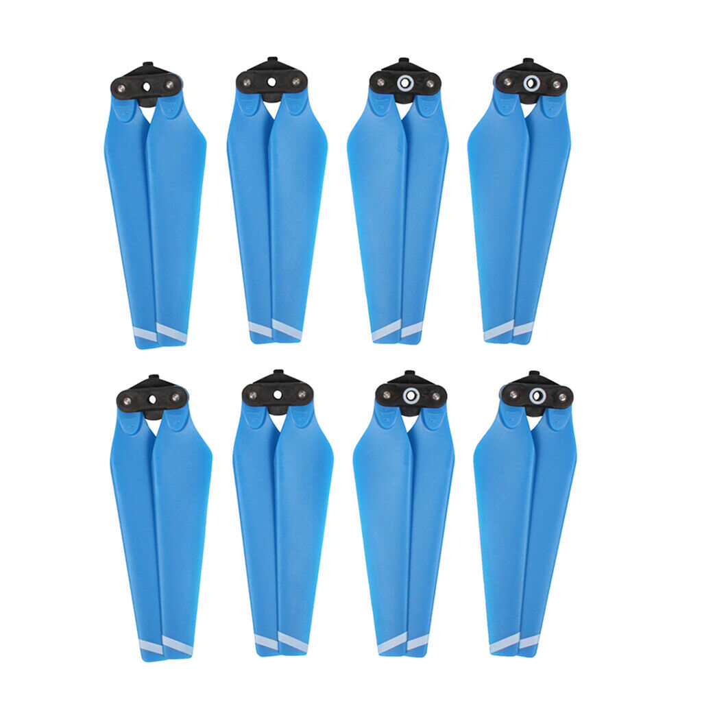 8 Pcs Quick Release Folding Propeller Blade For DJI Mavic Pro Drone Blue