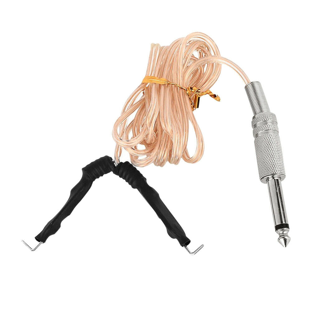 Wire Hook Line Standard Clip Cord Plug for Tattoo Machine Power Supplies