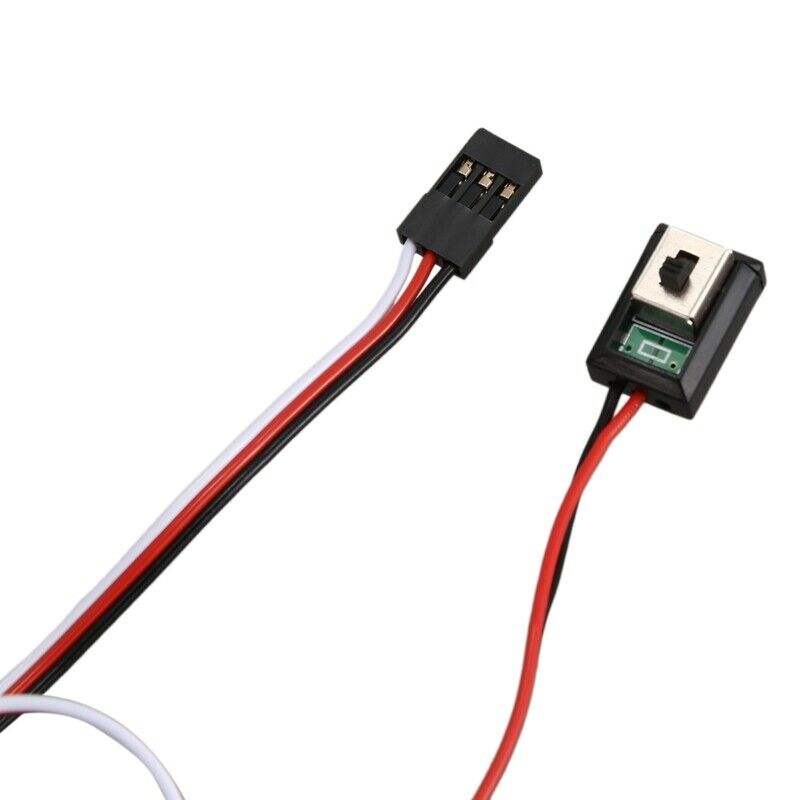 480A Brushed ESC Single Motor with Cooling Fan Waterproof 2-4S 3 Modes 5V/3A BU9