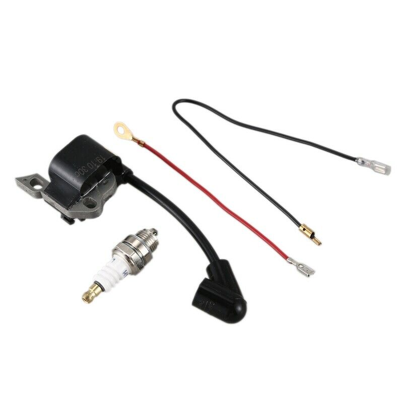 2X(Ignition Coil Spark Plug and Wires for Stihl MS170 MS180 Chainsaw E8O1)