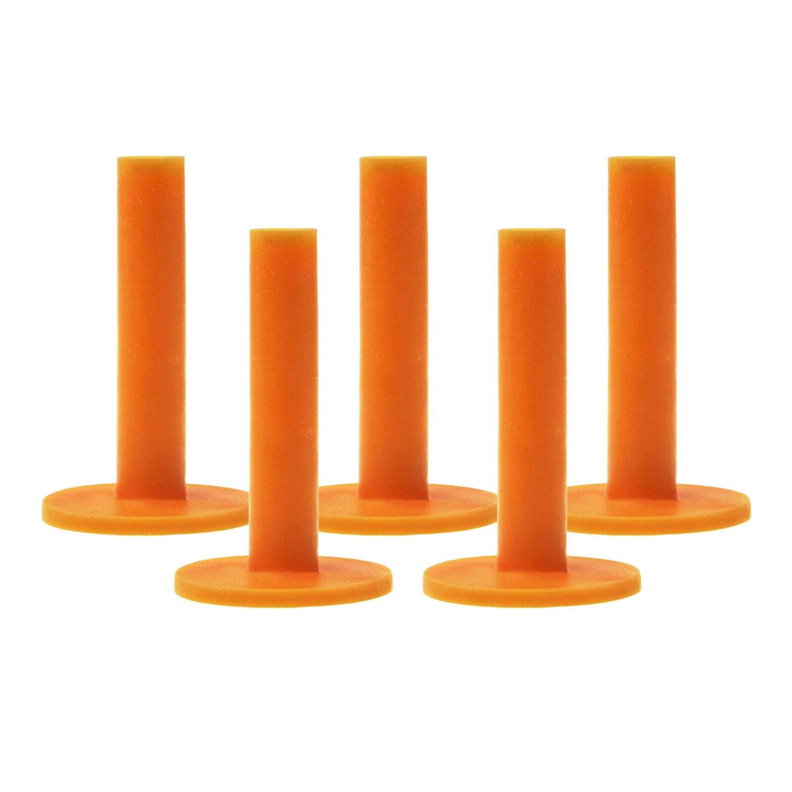 2X 5pcs Rubber Driving Golf Tees Holder Rubber Driving Range Practice  85mm