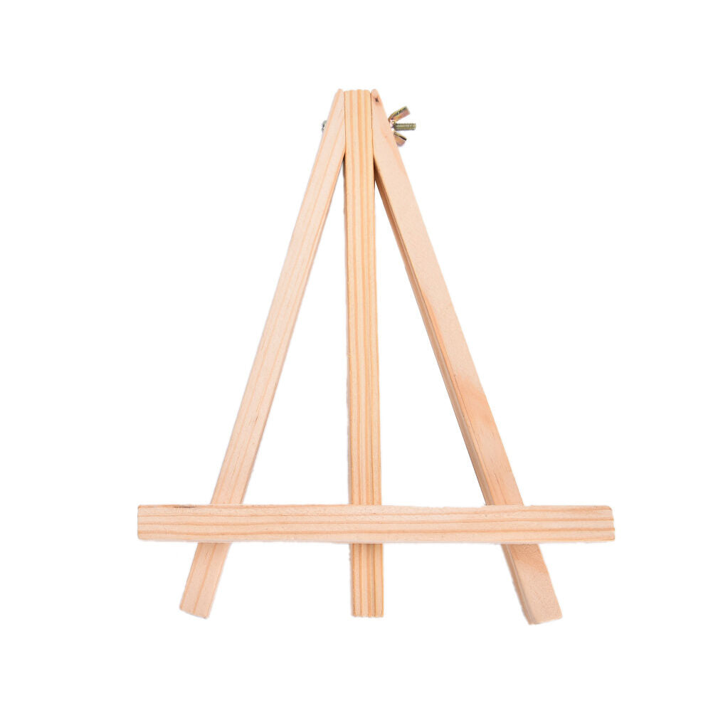 1pc New Mini Wooden Art Holder Artwork Display Novelty Easels Drawing Boa.l8
