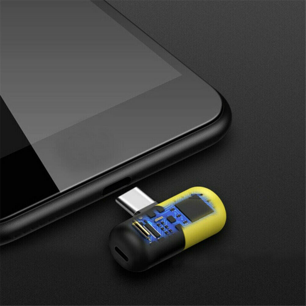 Type-C to 3.5mm and Charger 2-in-1 Headset AUX Audio Jack USB-C Cable Adapter