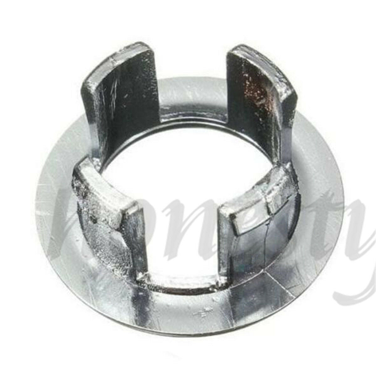 10pcs Bathroom Basin Sink Spare Round Overflow Cover Trim Chrome Replacement