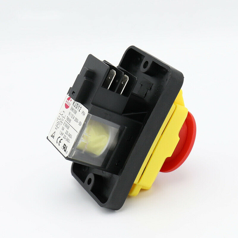12A 400V Solenoid Switch Button Switch Protection 10-Pin Kjd1216