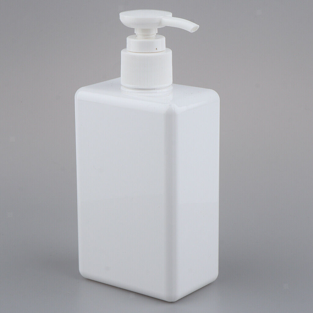 4pcs 280ml PETG Empty Pump Bottle Container for Shampoo Body Wash Lotion