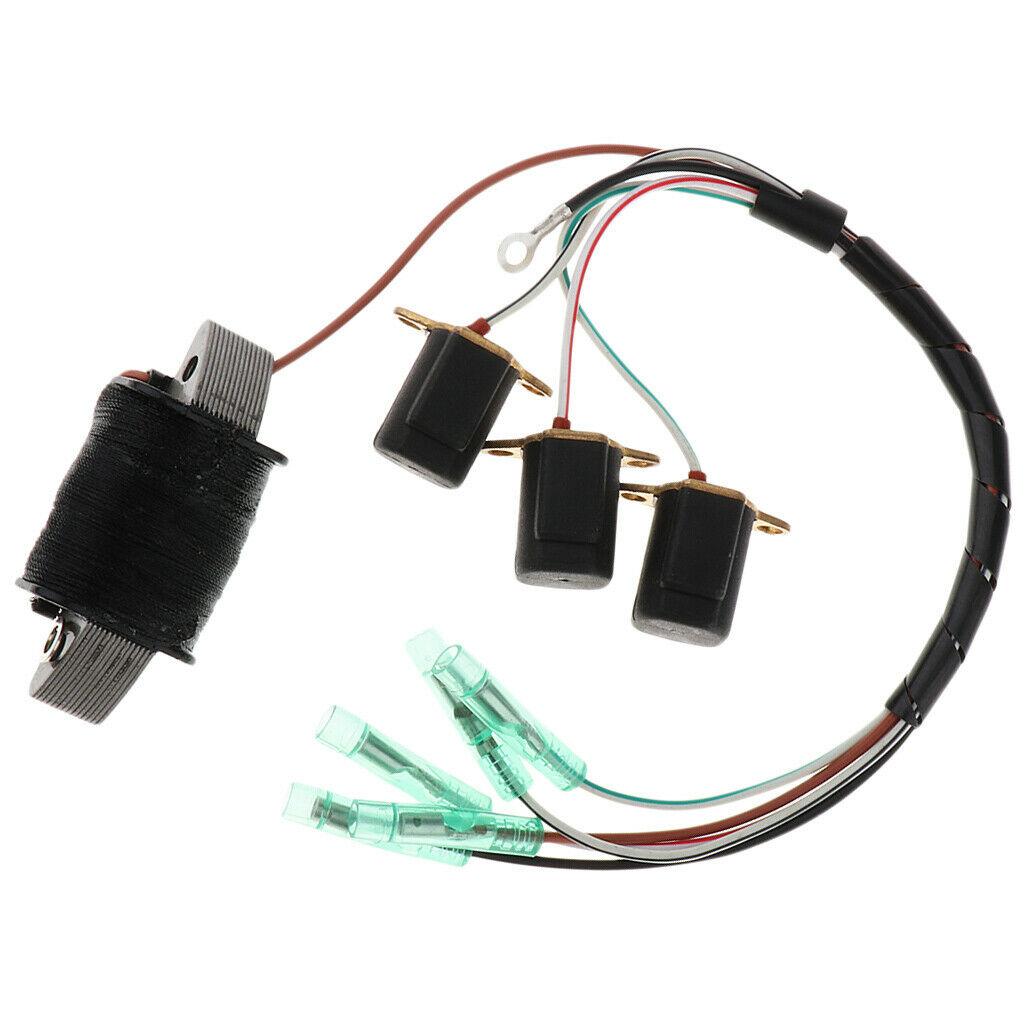 6H2-85520-10-00 Outboard Charge Coil Set For Yamaha C P 60HP 70HP 2 Stroke