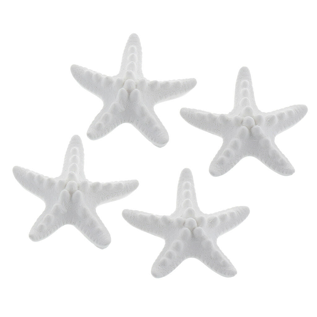 4Pcs Seastar Gypsum Aromatic Oil Diffuser Aromatherapy Stone Home Ornament