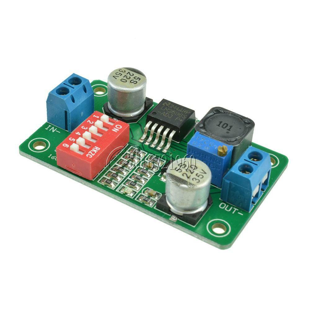 2Pcs LM2596S LM2596 DC-DC 5V-36V to 1.5V-33V Step Down Power Supply Module