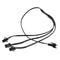 2&3 Way Splitter for EL Wire Flexible LED Neon Light Glow EL Wire Connecting